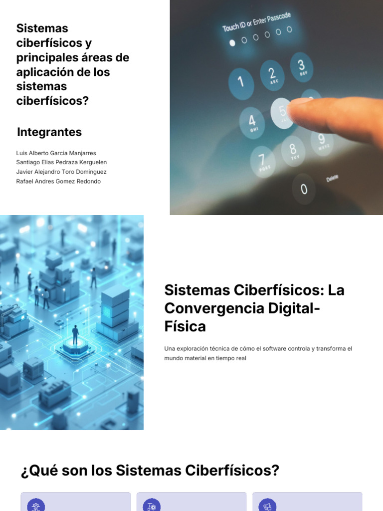 Sistemas Ciberfisicos La Convergencia Digital Fisica | PDF | Internet ...