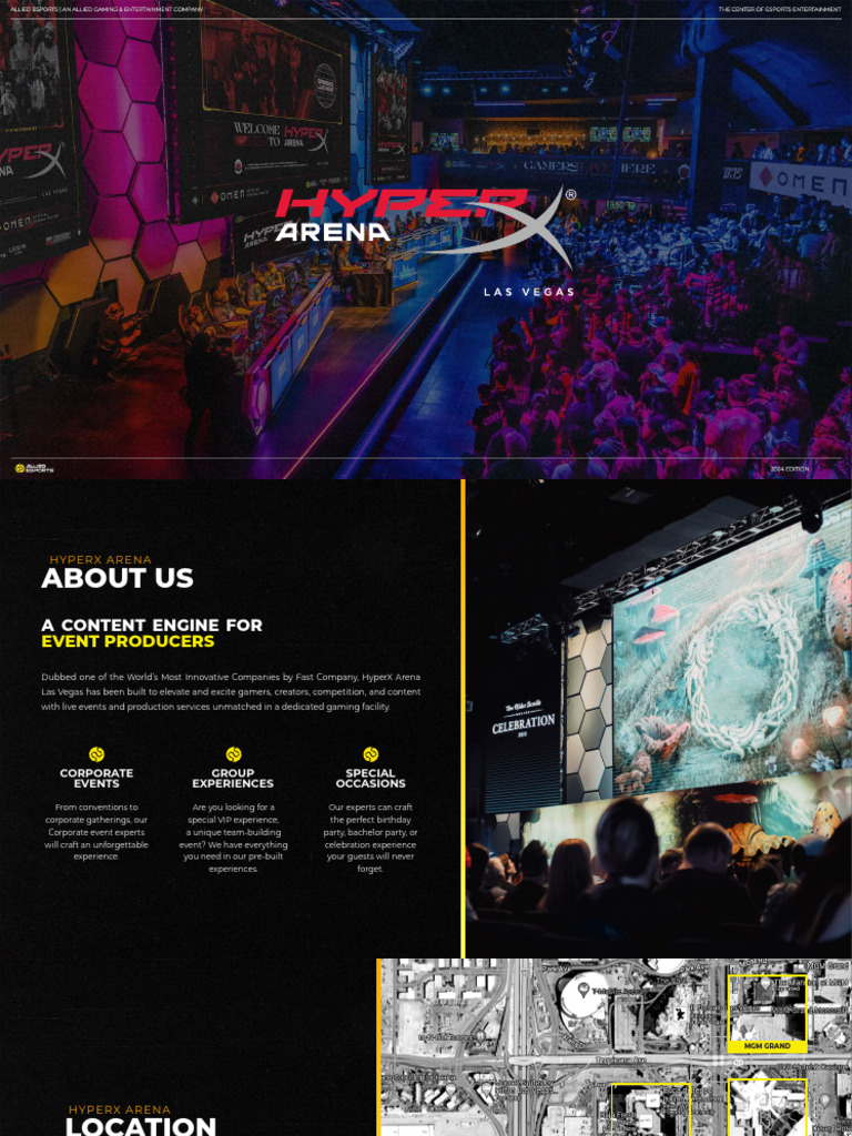 Hyper X Arena Case Study | PDF | Las Vegas Strip | Las Vegas Valley