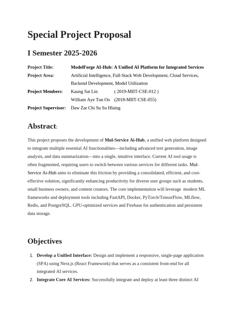 2019 MIIT CSE 012 Project Proposal | PDF | Artificial Intelligence ...