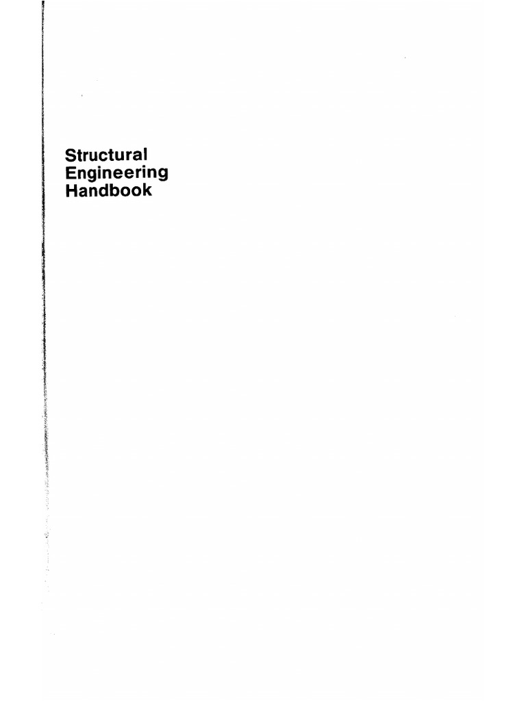 001 Structural-Engineering-Handbook-3rd-Gaylord Gaylord | PDF