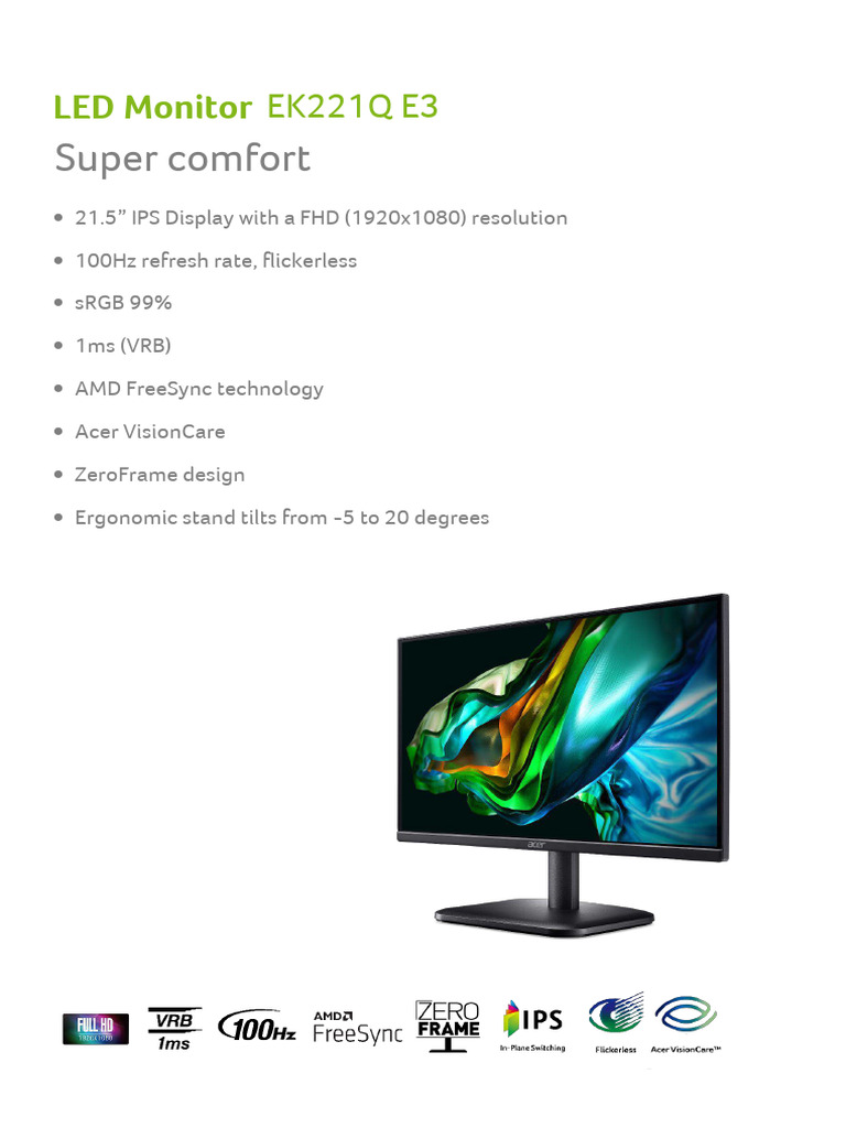 Monitor PDF | PDF | Computer Monitor | Hdmi