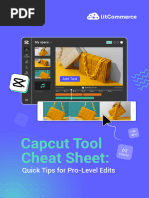 CapCut Keyboard Shortcuts Cheat Sheet | PDF | Computer Keyboard | Human ...