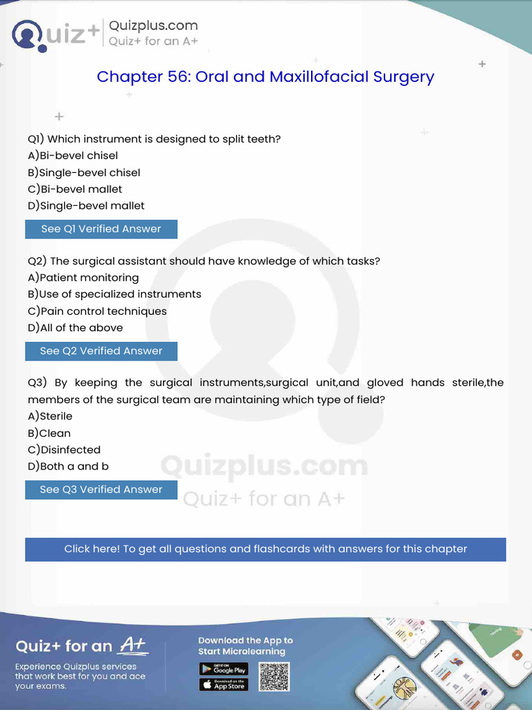 Which Instrument Is Designed To Split Teeth | PDF | Dental Implant ...