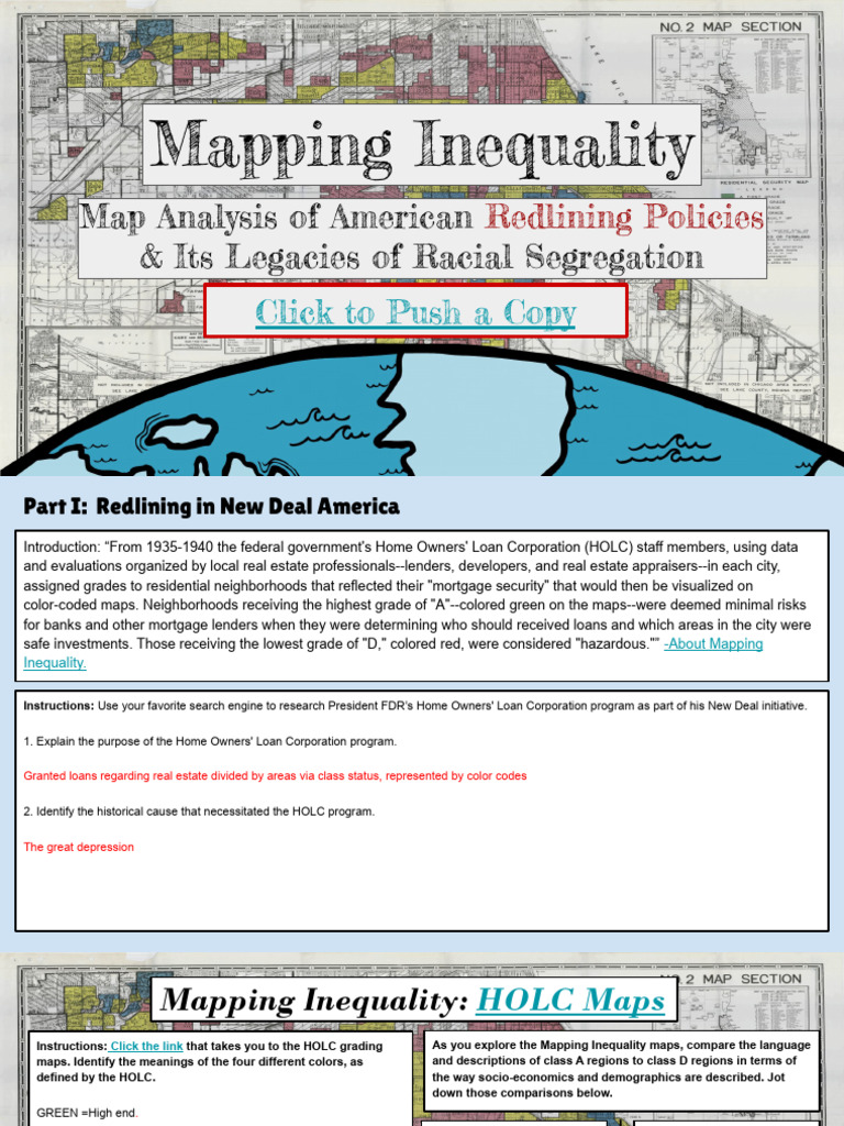 Mapping Inequality Map Analysis 2 | PDF | Home Owners' Loan Corporation ...