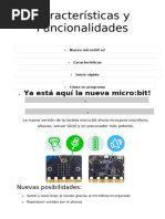 Partes del micro:bit en español | PDF | Diodo emisor de luz | Micrófono