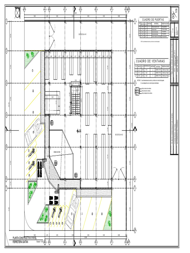 Planta Arq. II Nivel | PDF