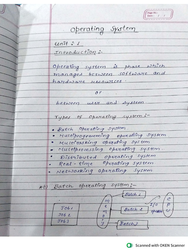 Operating System | PDF