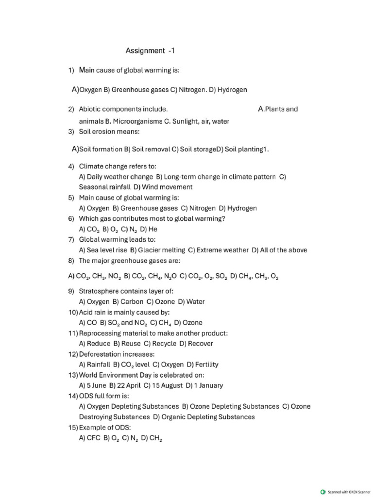 EES Assignment - 1 | PDF