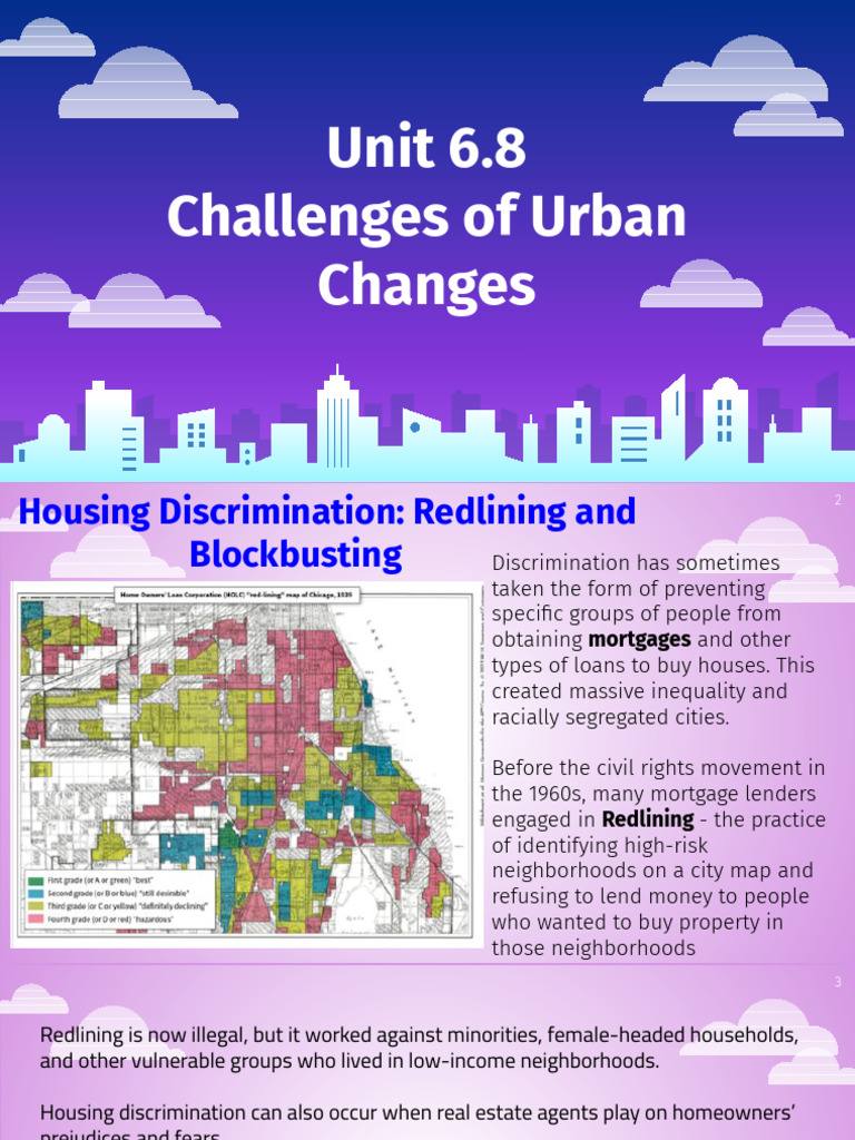 Copy of Copy of 6.8 & 6.9 Challenges of Urban Changes and Urban ...