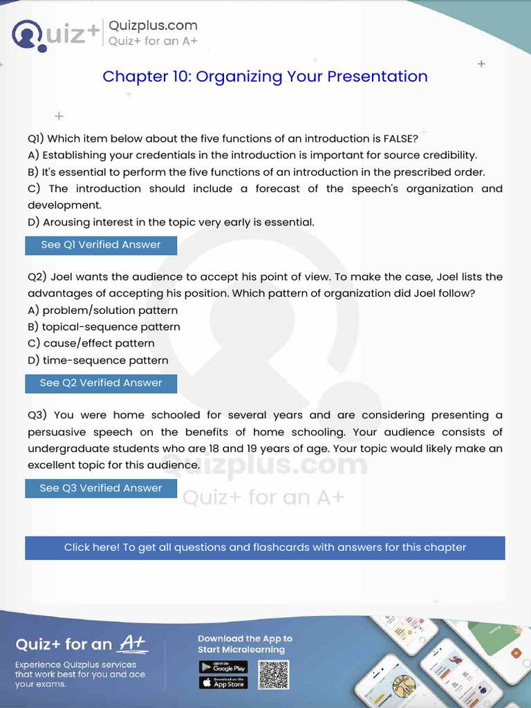 Which Item Below About The Five Functions of An Introduction Is False ...