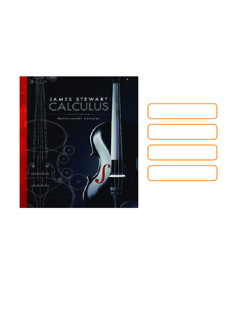 Multivariable Calculus 8th Edition James Stewart Available Full ...