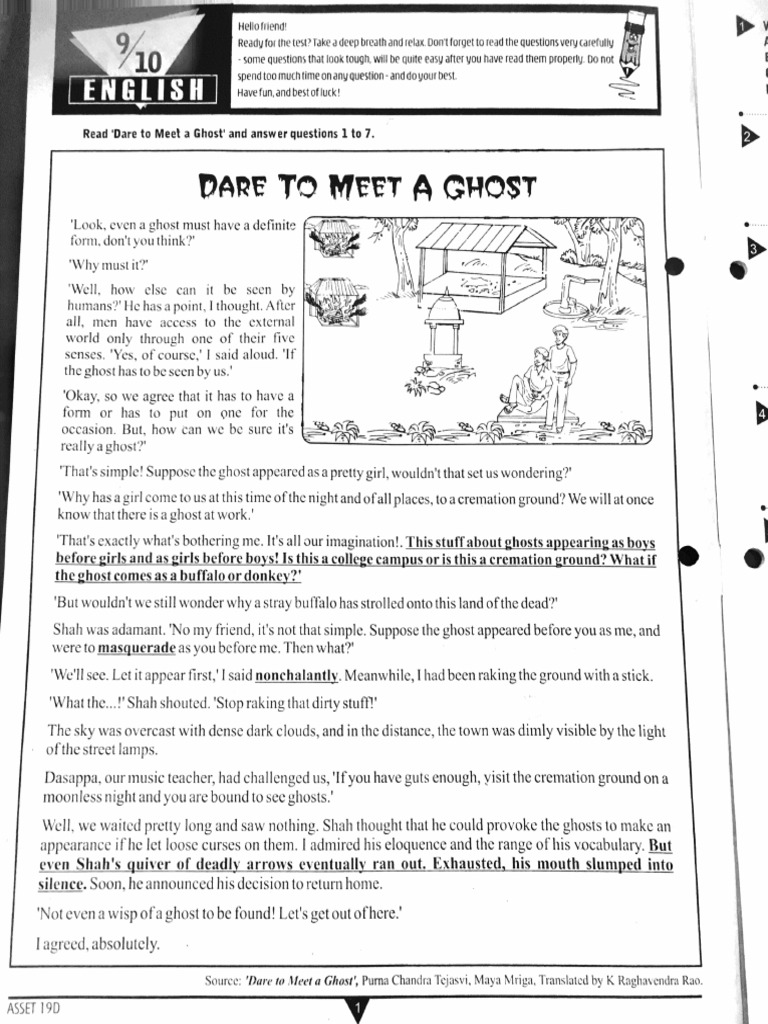 Asset Sample Paper 1 | PDF
