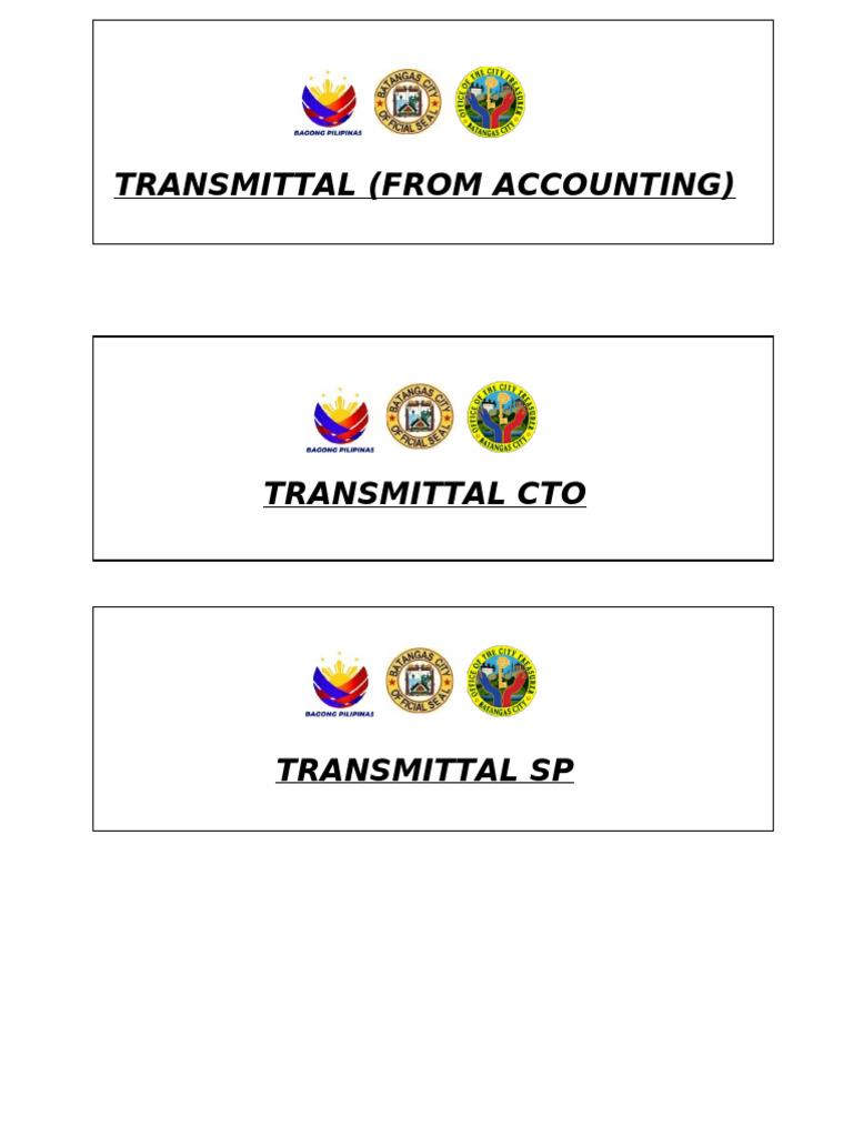 Transmittal Label | PDF