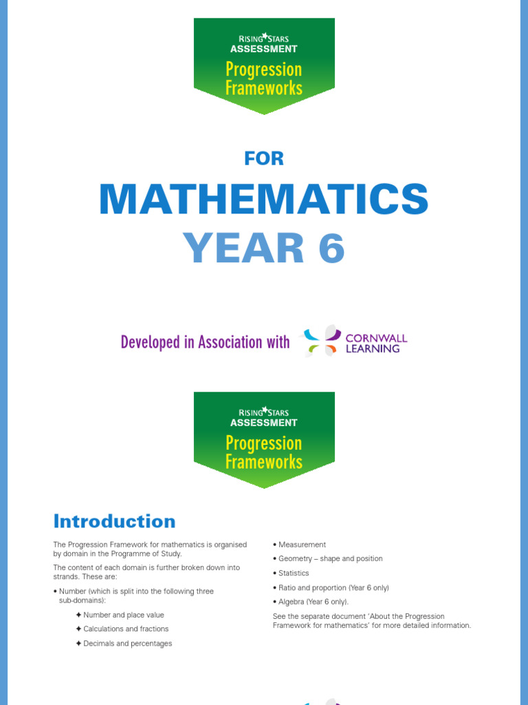 Year 6 Progression of Skills | PDF