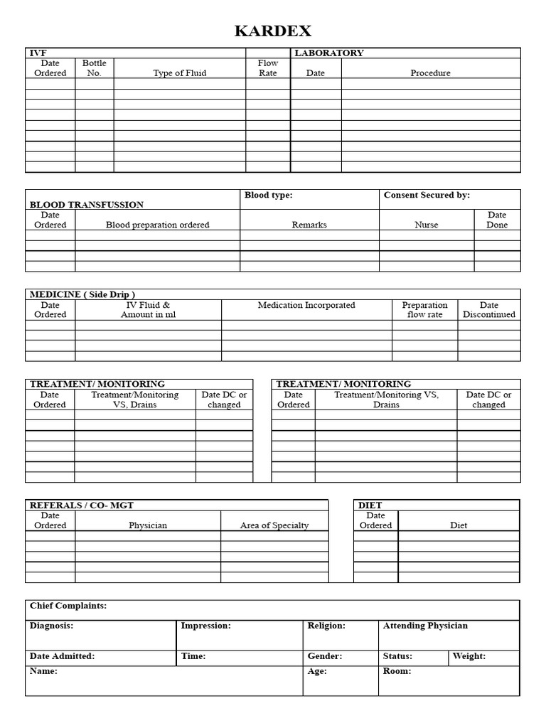 KARDEX | PDF