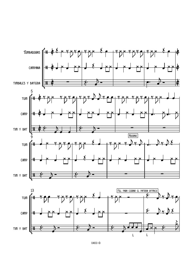 Conga Comparsa | PDF