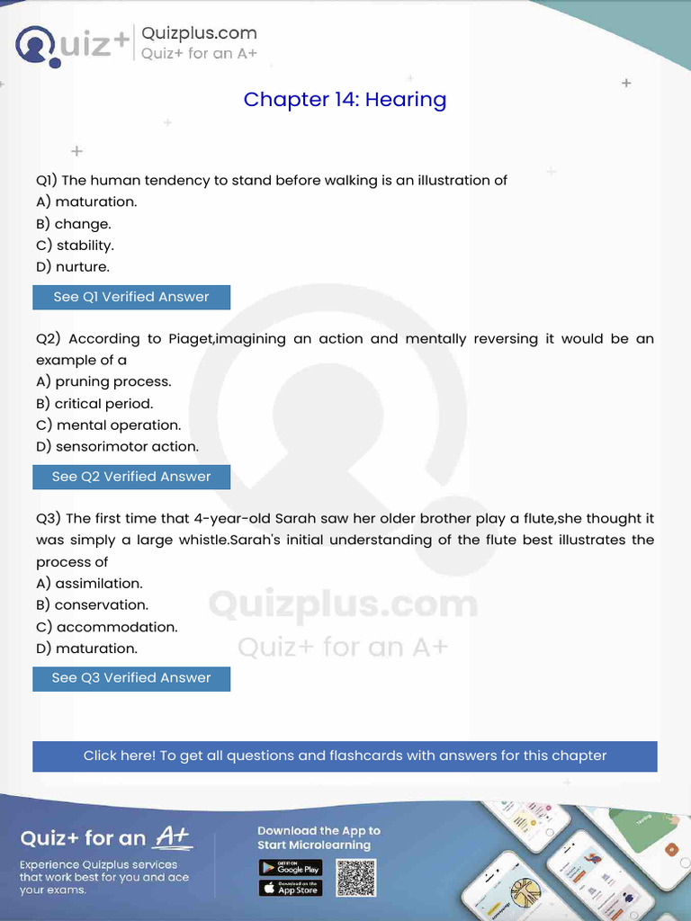 The Human Tendency To Stand Before Walking Is An Illustration of | PDF ...