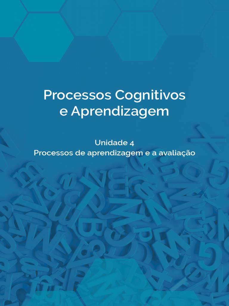 Livro 4 - Processos de Aprendizagem e A Avaliação | PDF | Aprendizado ...