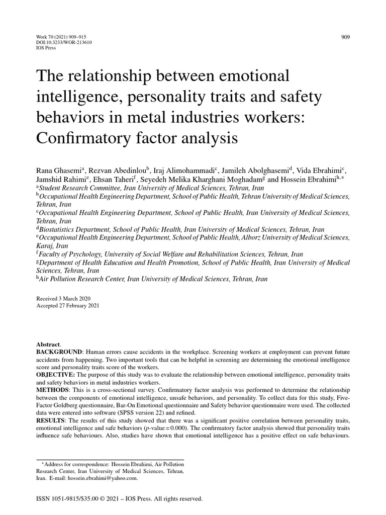 EBSCO-FullText-02 24 2026 | PDF | Emotional Intelligence | Factor Analysis