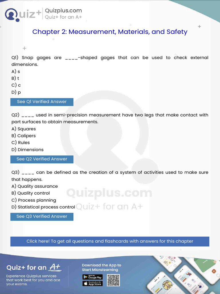 Snap Gages Are Shaped Gages That Can Be Used To Check External ...