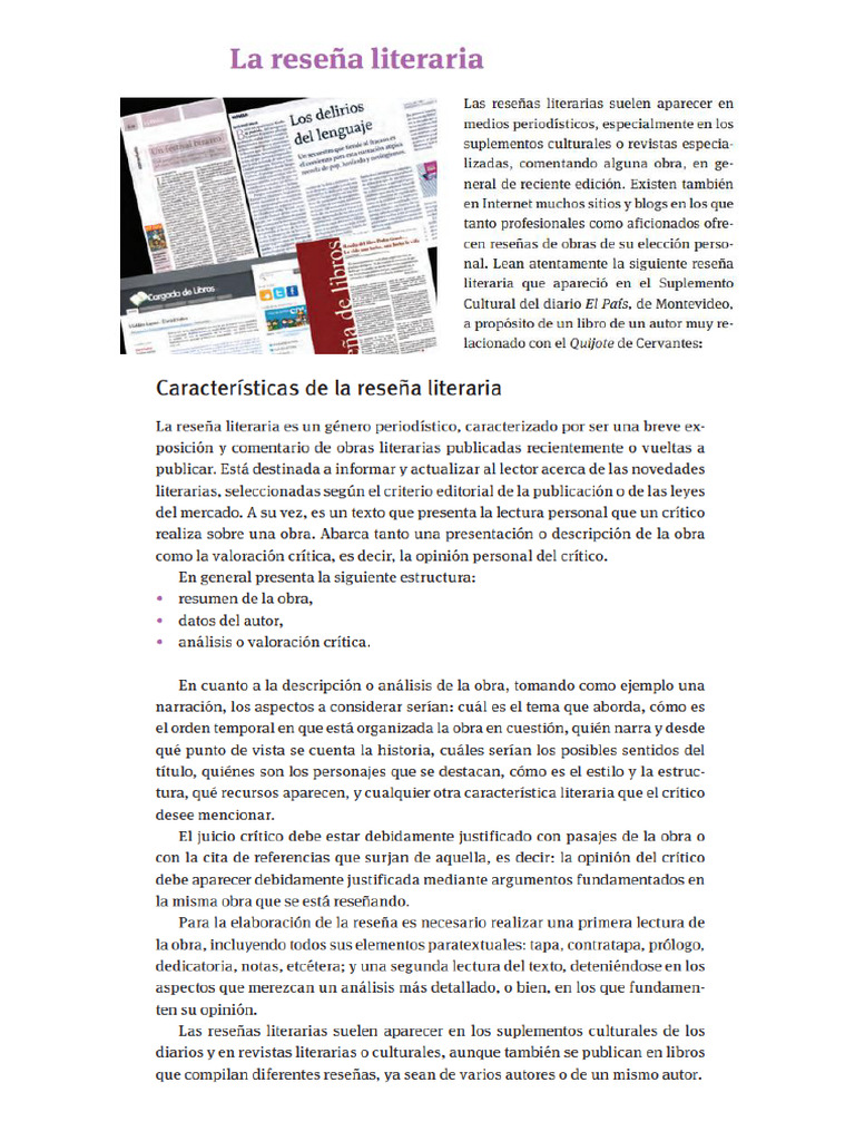La Reseña Crítica | PDF