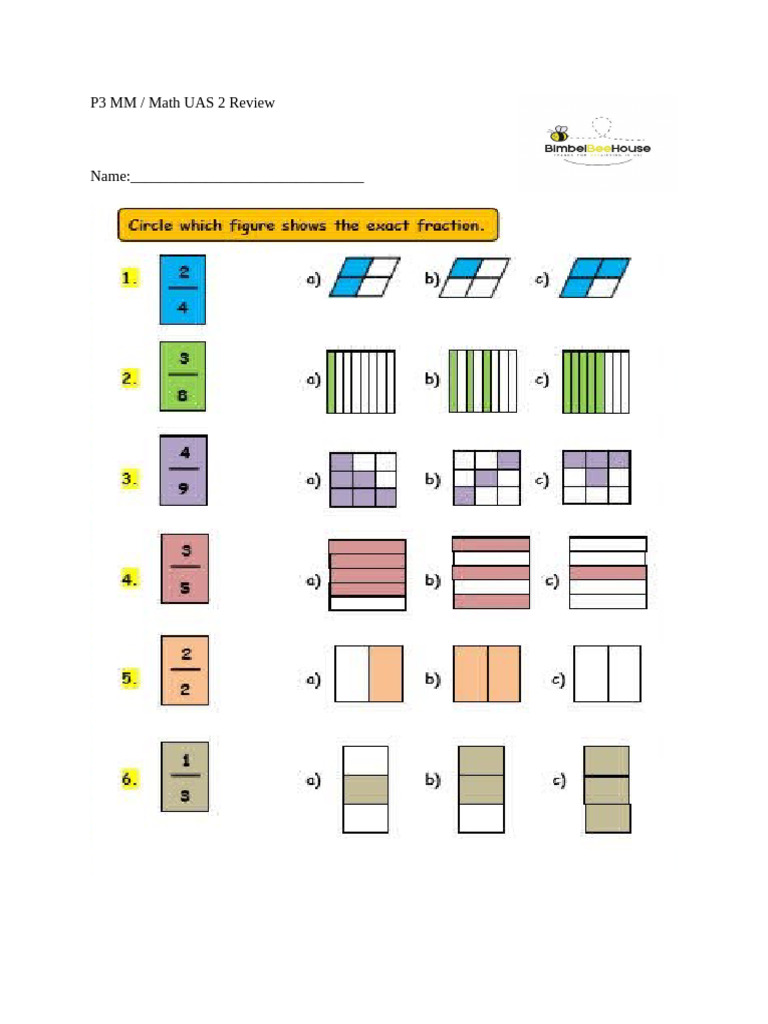 P3 MM Math UAS2 | PDF