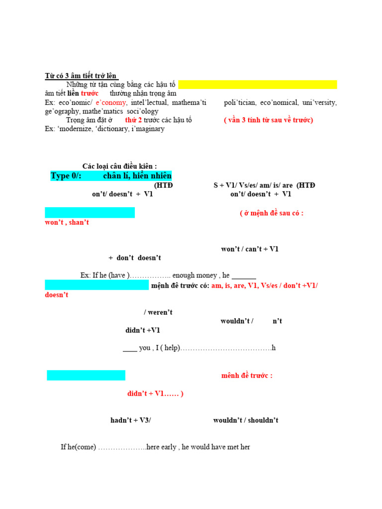 Unit 5 - Language Focus | PDF