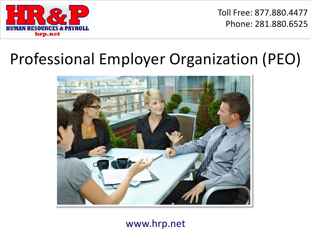 Professional Employer Organization (PEO), Payroll And HR Services In