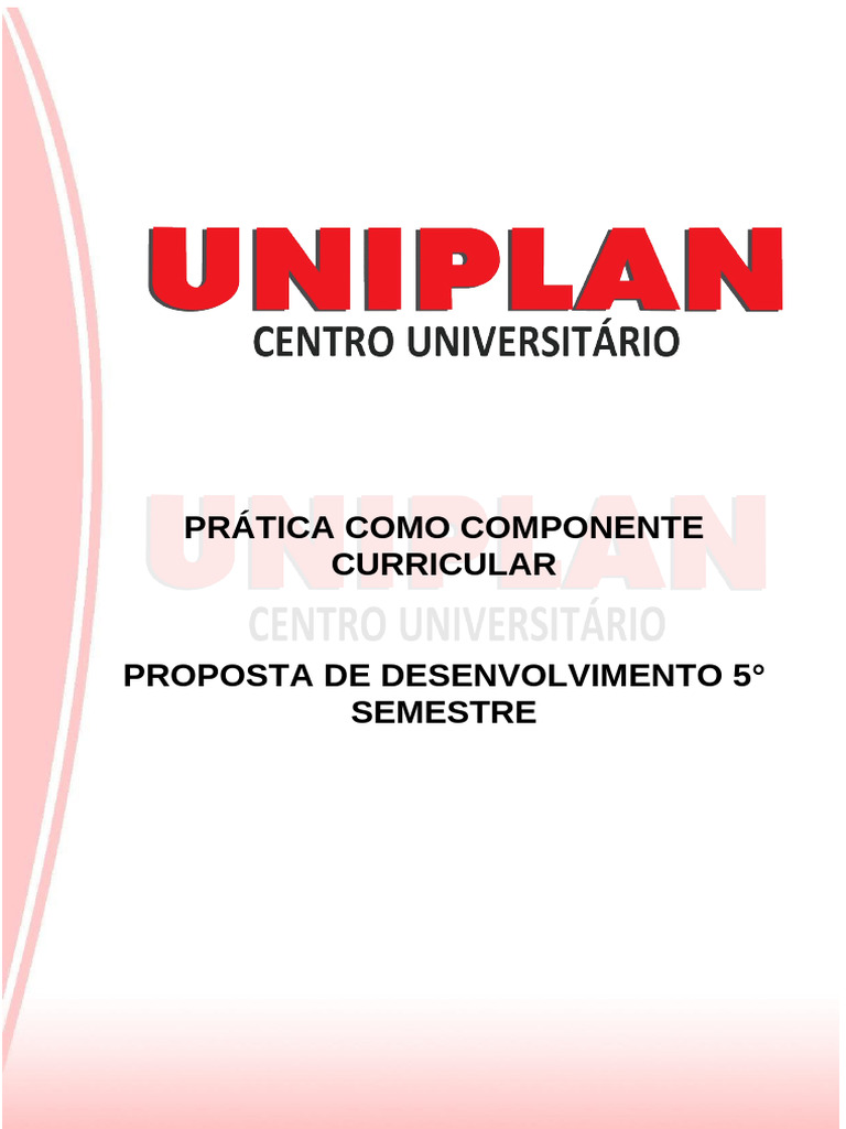 Prática Como Componente Curricular | PDF