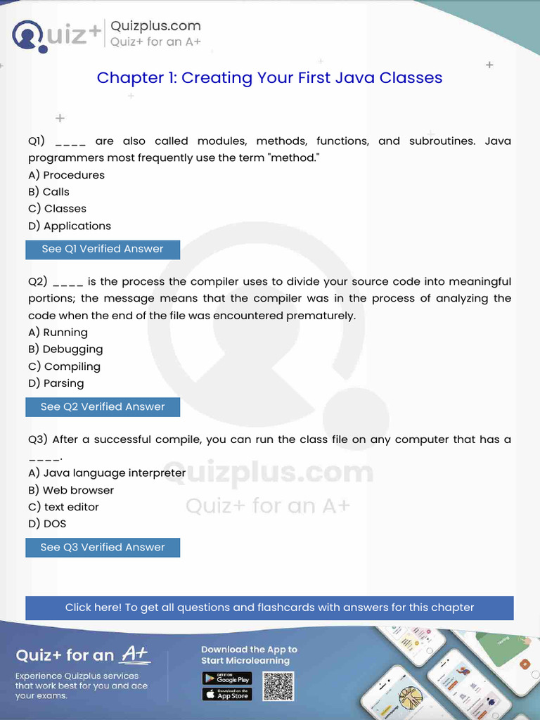 Are Also Called Modules Methods Functions and Subroutines Java ...