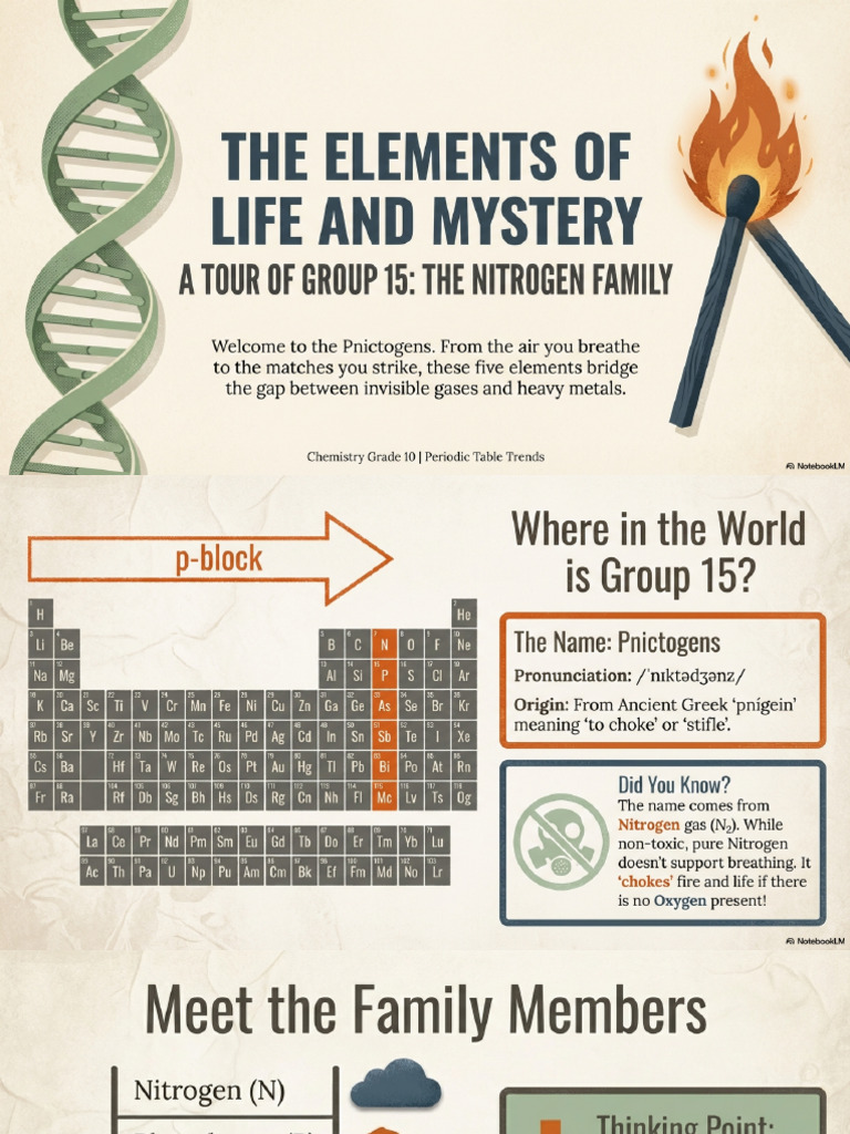 Pnictogens Life Mystery and Danger | PDF