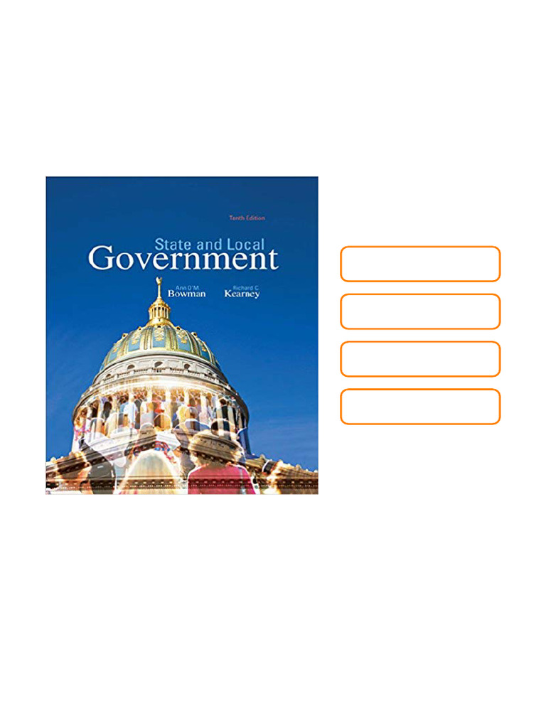 State and Local Government 10th Edition Available All Format | PDF ...