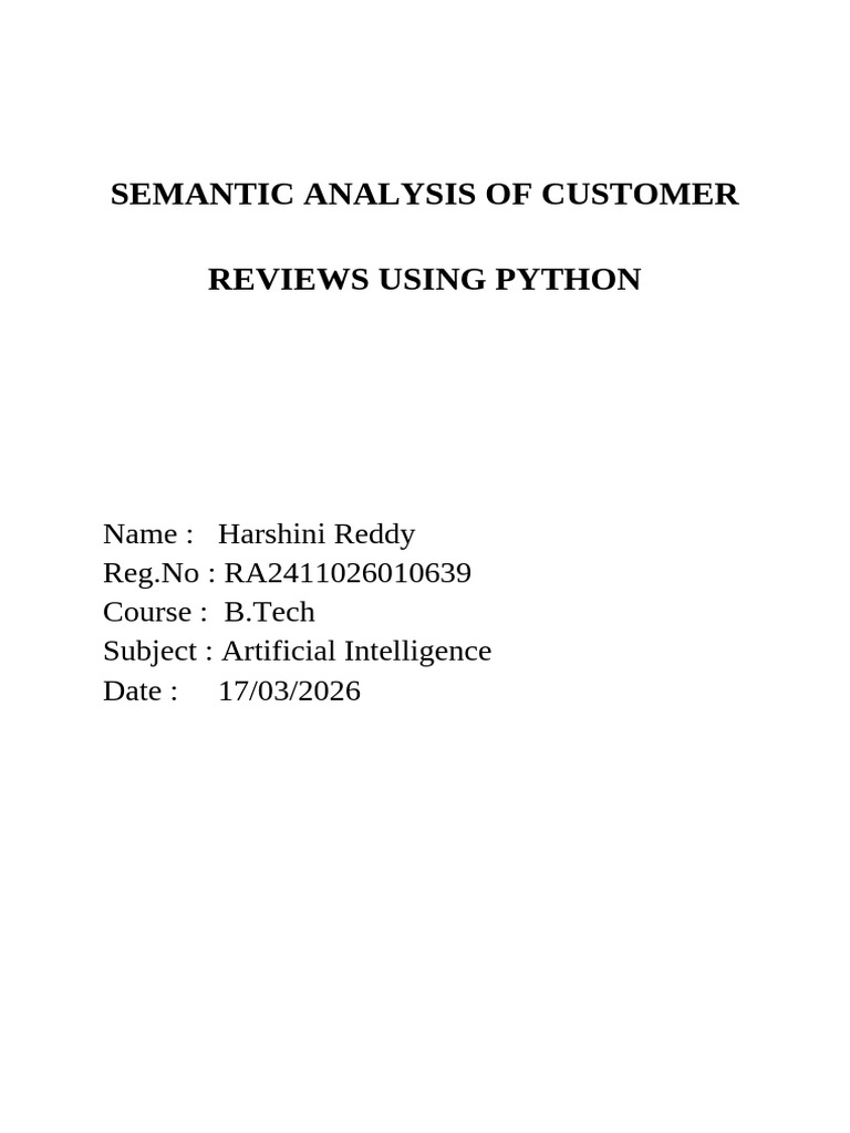 Semantic Analysis | PDF | Artificial Intelligence | Intelligence (AI ...
