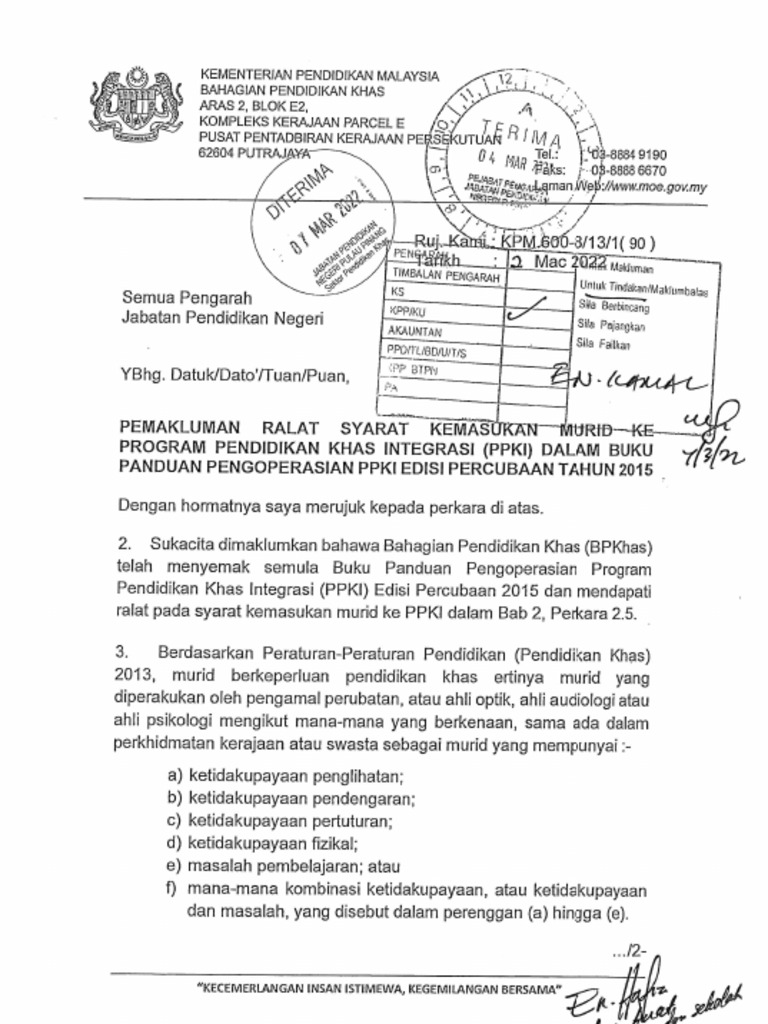 Surat Ralat Buku Pengurusan | PDF