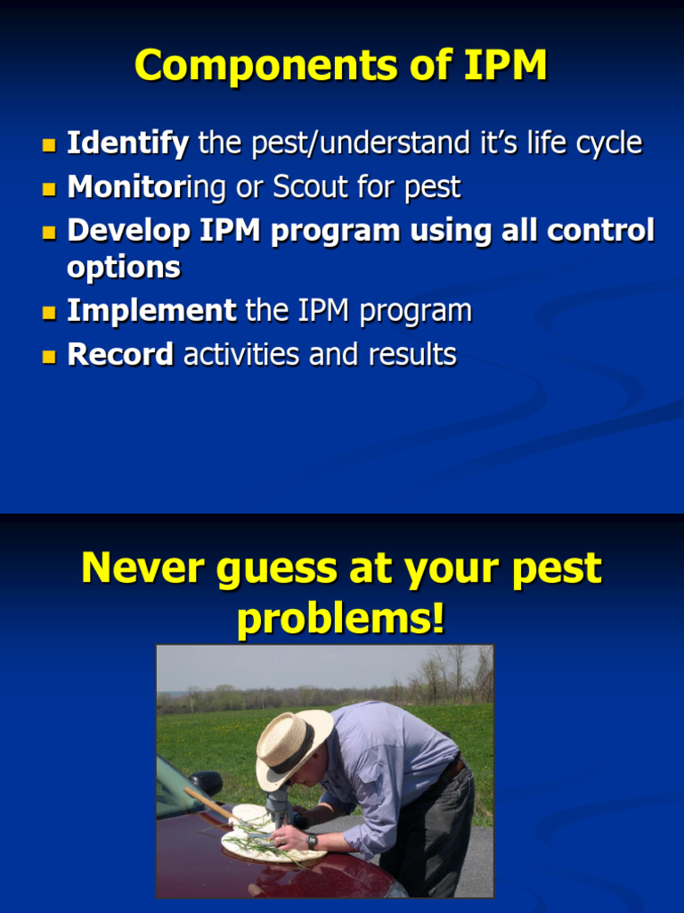 Components of IPM | PDF | Pesticide | Pest Control