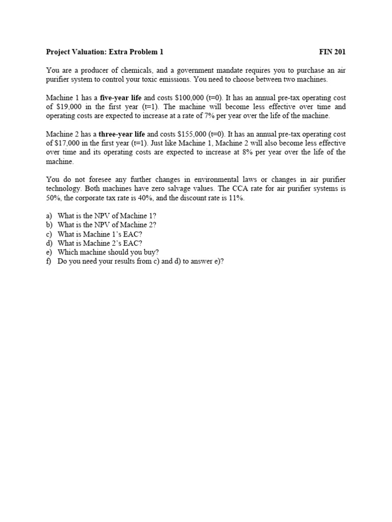Lec 6, Extra Problem 1 | PDF