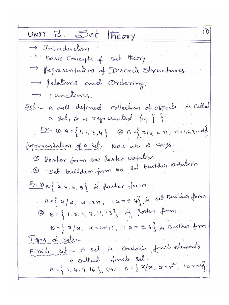 DM R22 Unit-2 Notes | PDF