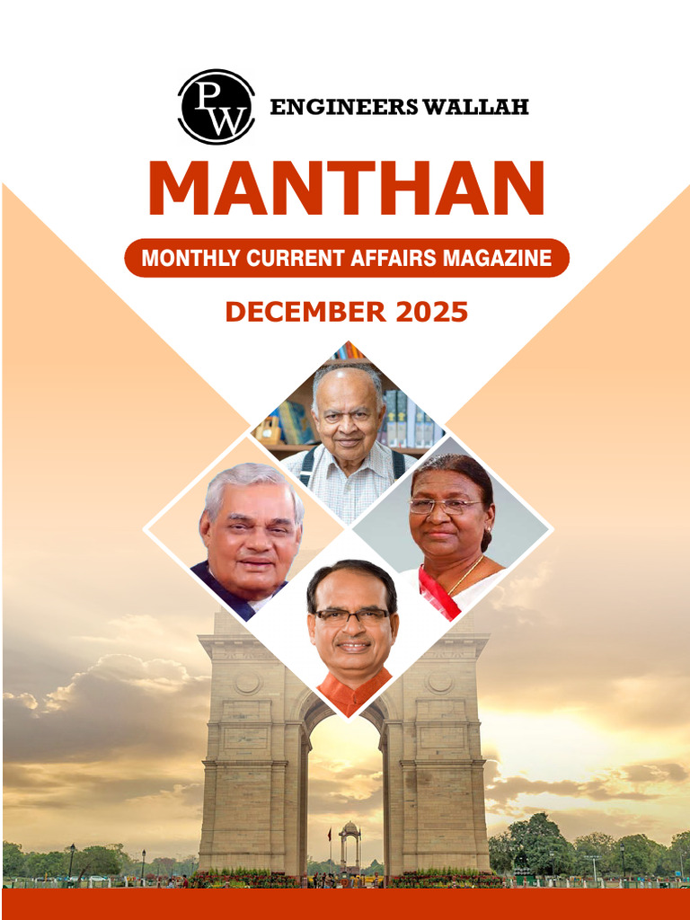 Current Affairs Magazine Notes December 2025 | PDF