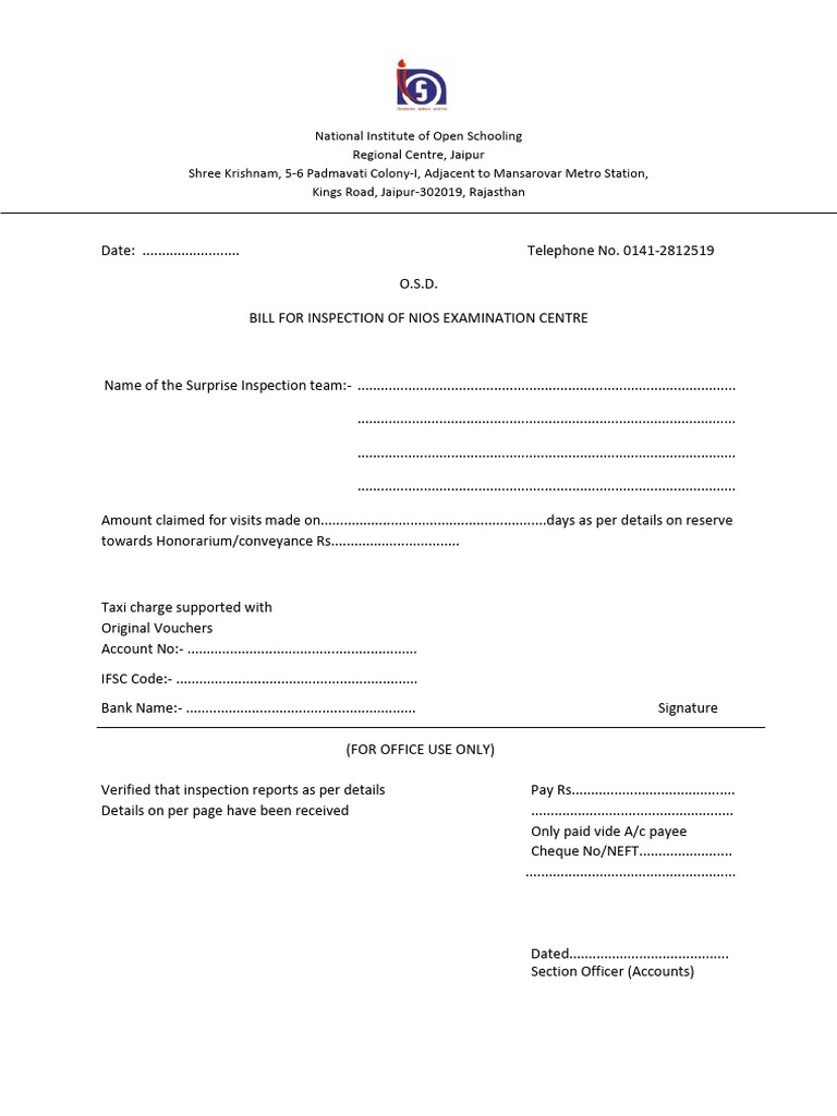 Bill Proforma 1 | PDF | Payments