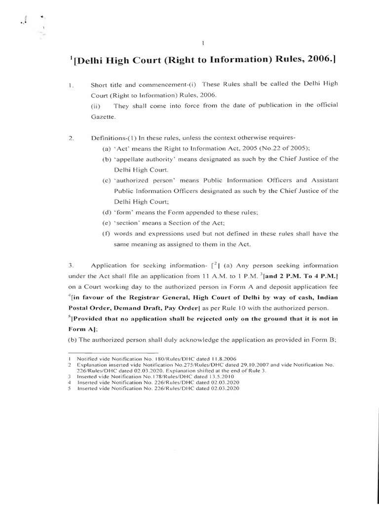 DHC Rti | PDF | Justice | Crime & Violence