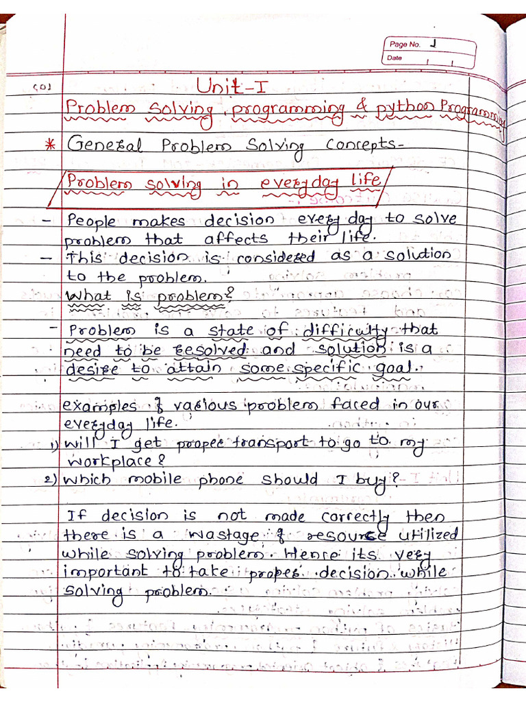 PPS Unit 1 - GKM | PDF