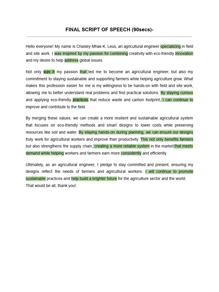 Socstud Qa Script Speech | PDF
