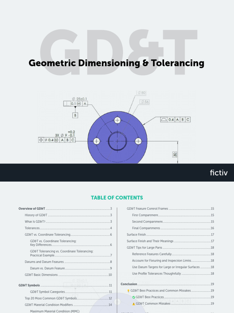 GDT e Book June2025 - FINAL | PDF | Engineering Tolerance | Geometry