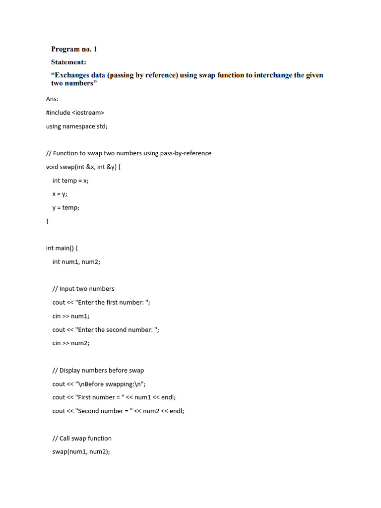 12th Science Practical Slip | PDF | Constructor (Object Oriented ...