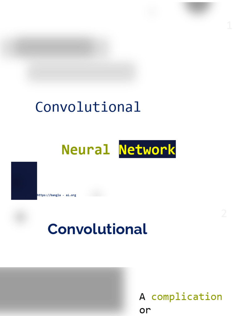 Introduction To Convolutional Neural Networks | PDF | Nervous System ...