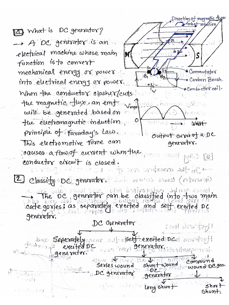 DC Generator Solve | PDF