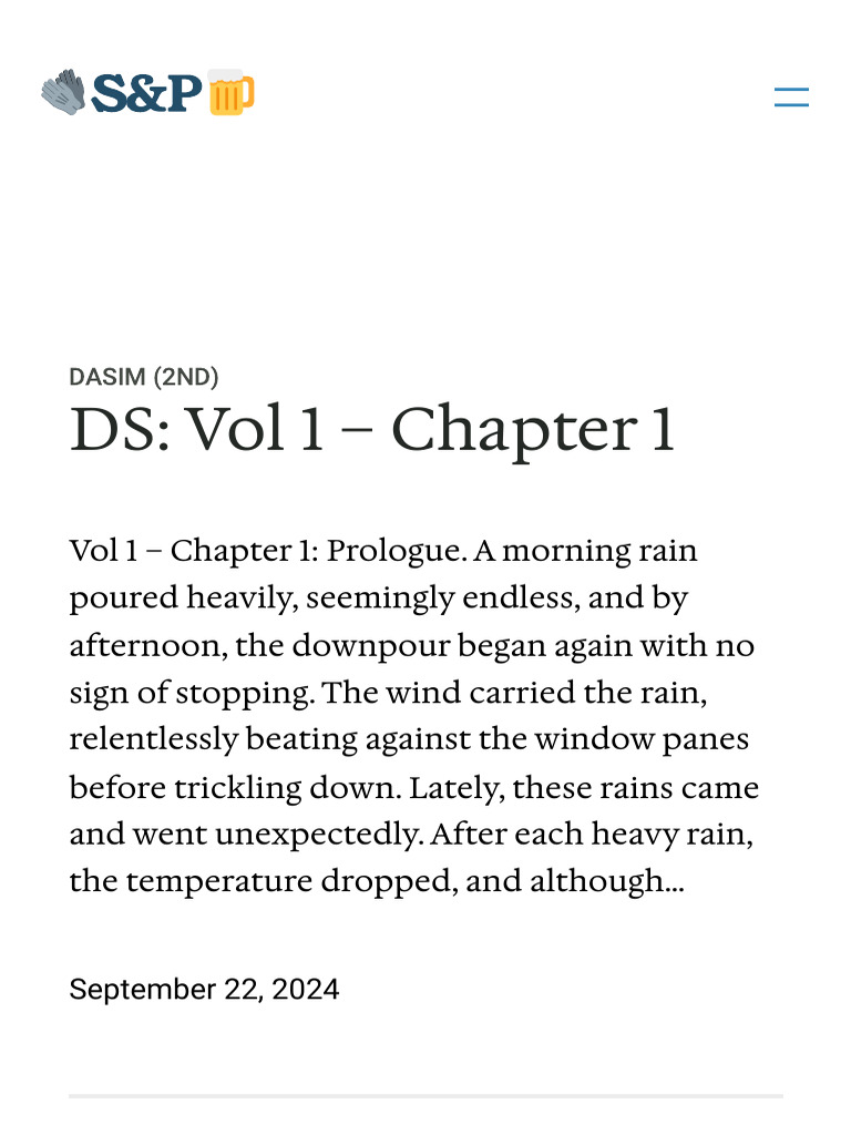 DS - Vol 1 - Chapter 1 - ?S&P? | PDF