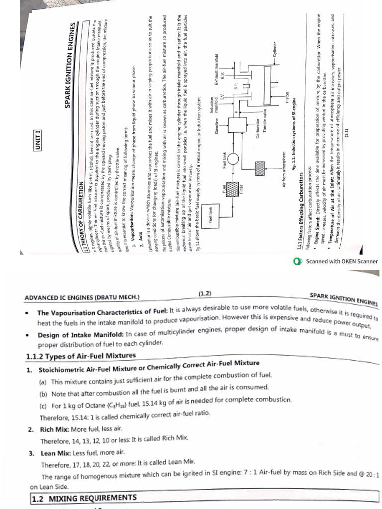 Advance IC Engine | PDF