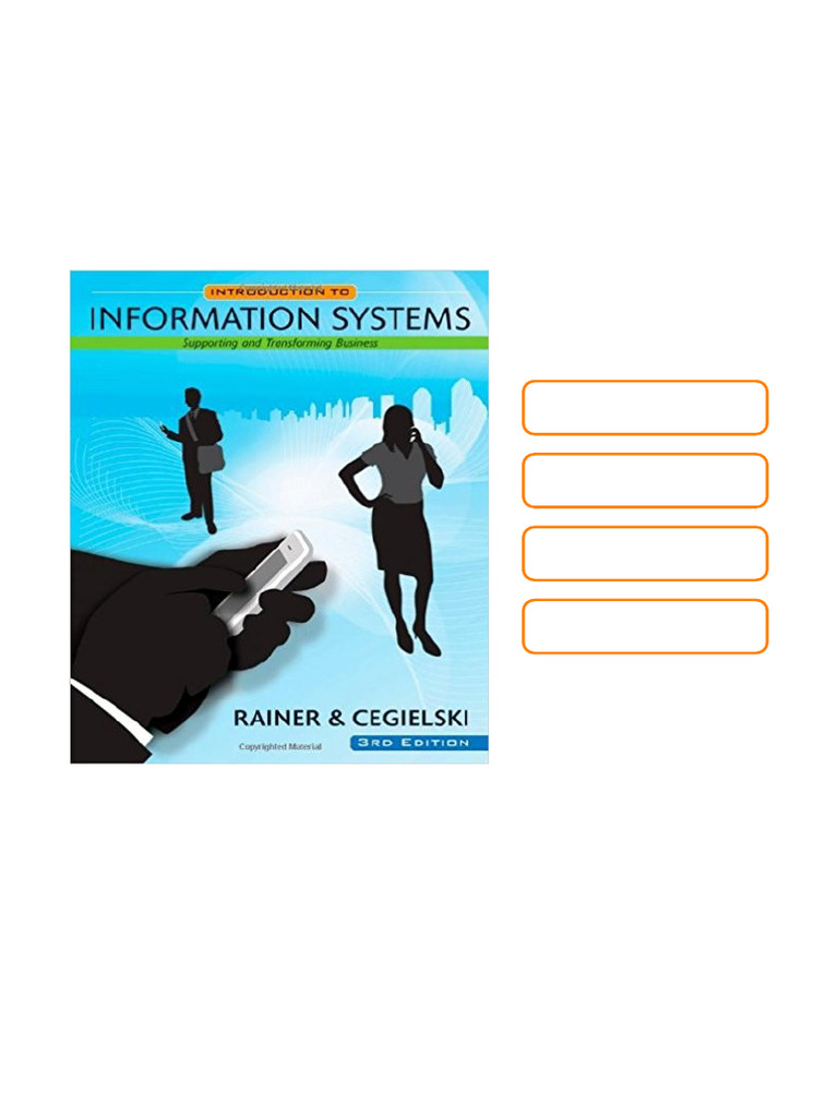 Your Introduction To Information Systems 3rd Edition PDF | PDF | Amazon ...