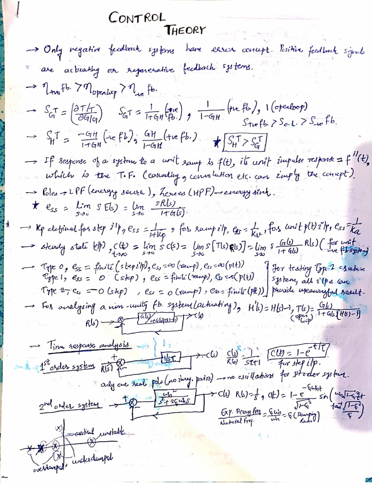 Control Theory | PDF